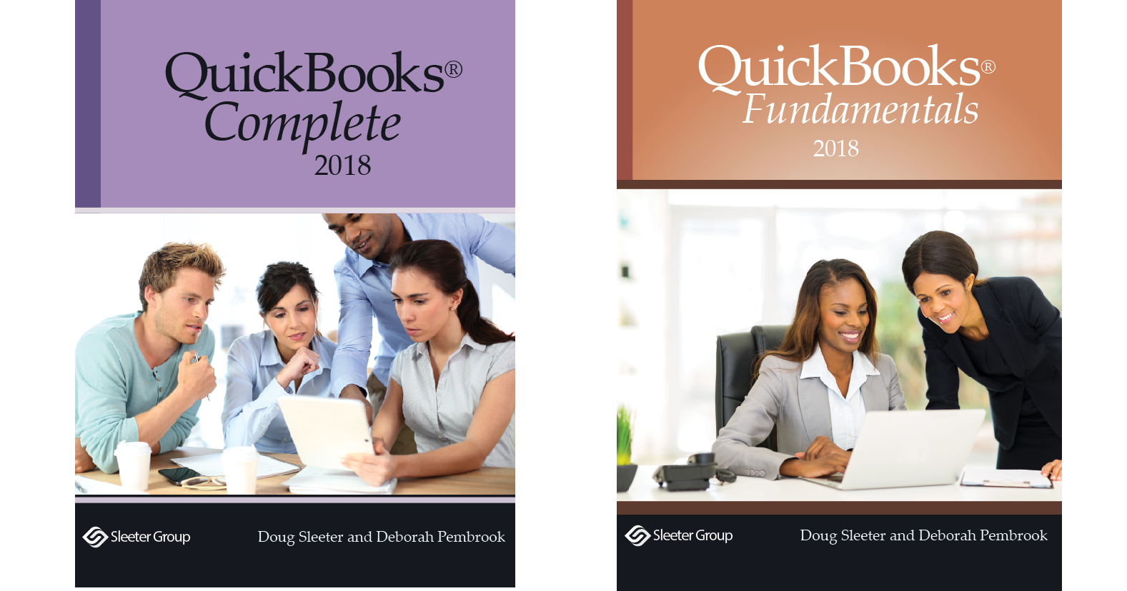 QuickBooks Complete & Fundamentals are packed with hands-on step-by...