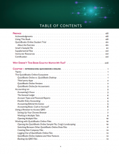 Table of Contents
